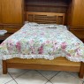 Cama de Casal de Madeira 1,40m Valência