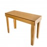 Conjunto de Mesa Aparador Top Extensível 0,45-0,76x1,10m Tampo de Madeira com 2 Cadeiras Top Diversos Tecidos Imbuia